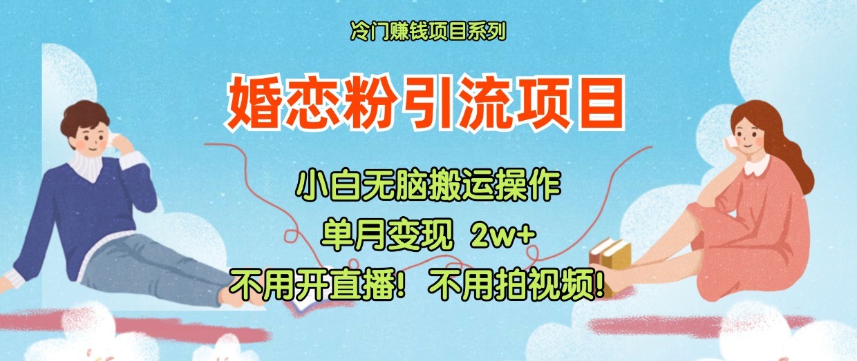 小红书婚恋粉引流，不用开直播！不用拍视频！不用做交付-倒腾怪分享社-第14张图片